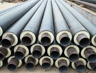 聚氨酯保溫?zé)o縫鋼管由輸送介質(zhì)的工作鋼管、硬質(zhì)聚氨酯泡沫塑料保溫層、高密度聚乙烯外護(hù)管緊密結(jié)合而成。